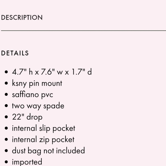 🎀 Kate Spade small flap crossbody - Picture 5 of 5